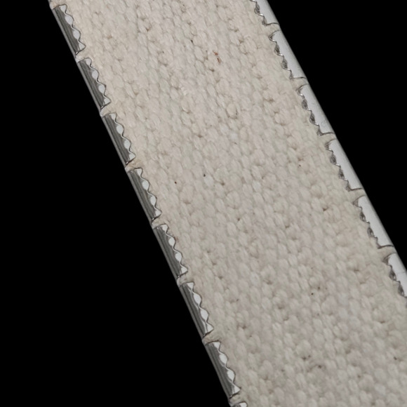 Vintage Mirror Segment Belt Silver Y2K Chrome Metal Shiny Futuristic Chic Small - Picture 6 of 16